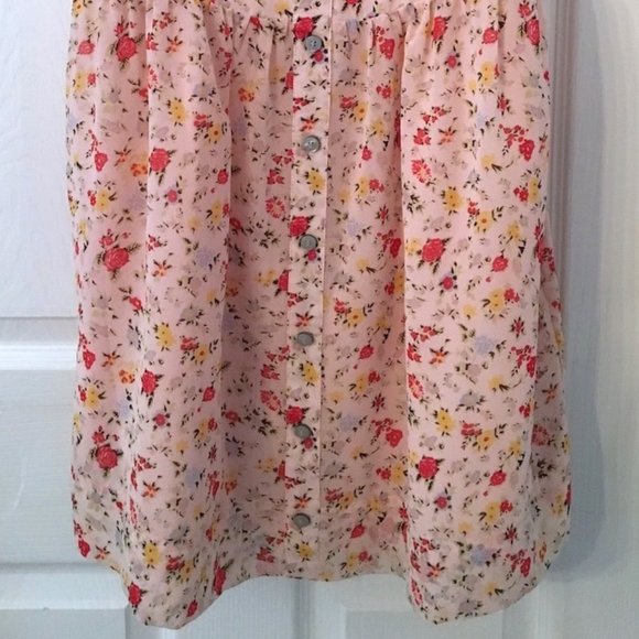 BCBGENERATION FLORAL STRAPLESS MINI SUMMER DRESS - Picture 2 of 6